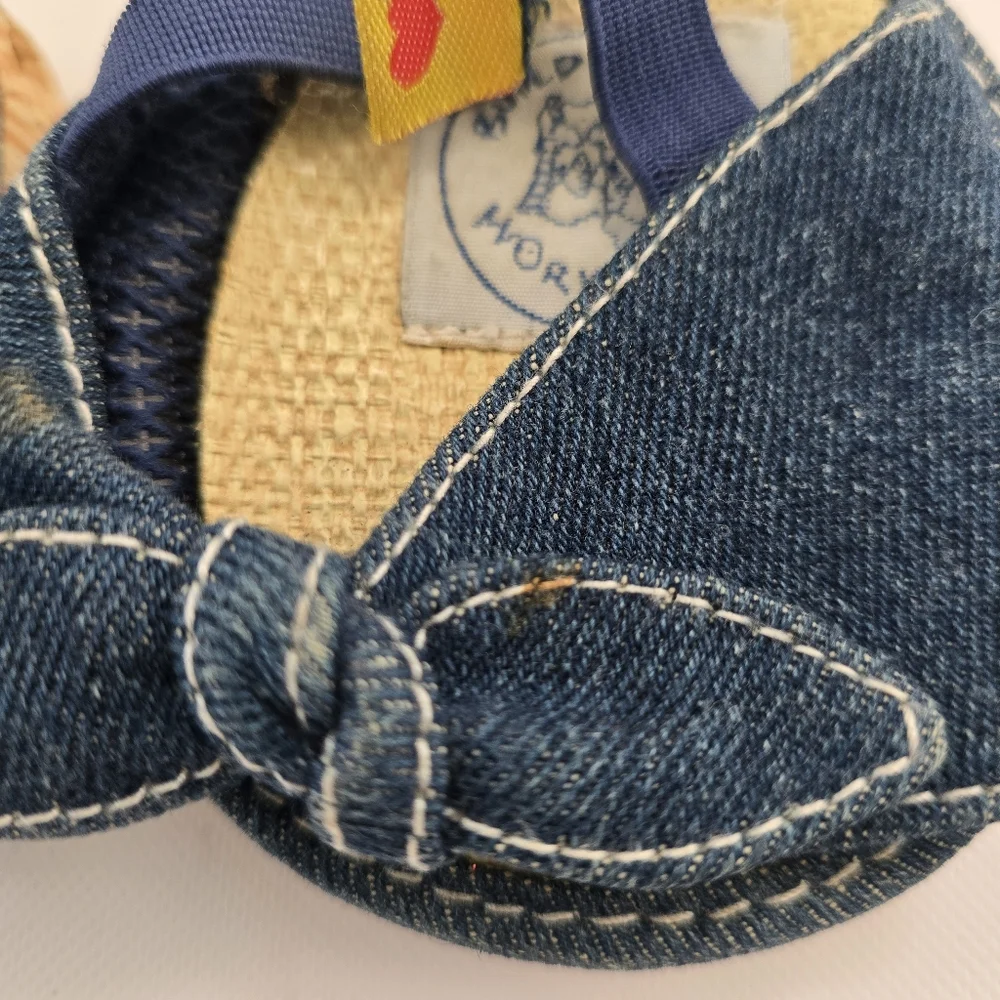 Build-A-Bear Workshop Rain Boots & Denim Bow Sandals Shoe Bundle